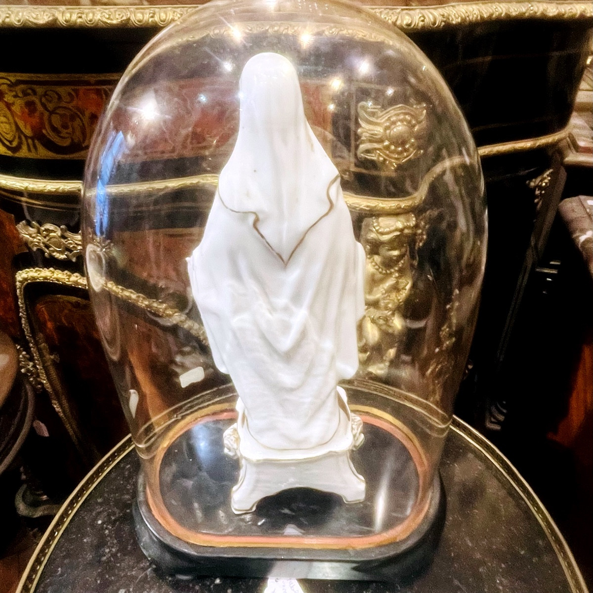 Virgin Of Old Paris, 19th Century.-photo-3