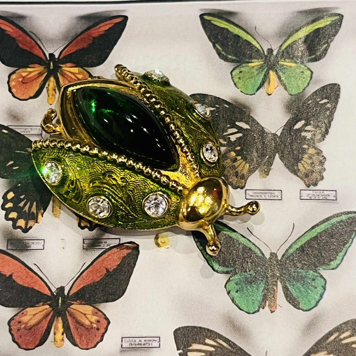 Christian Dior, broche Coccinelle.-photo-4