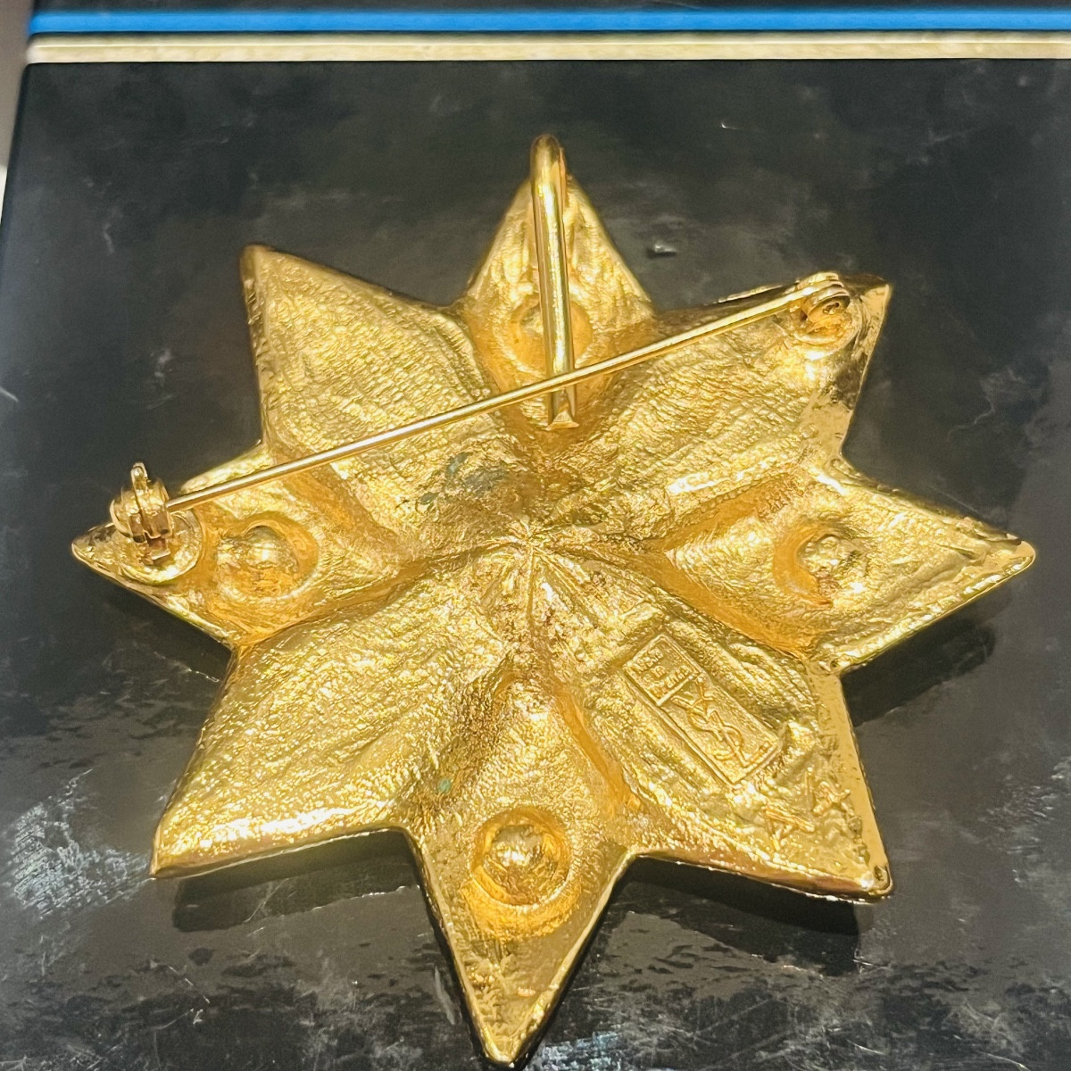 Yves Saint Laurent, Star Brooch.-photo-2