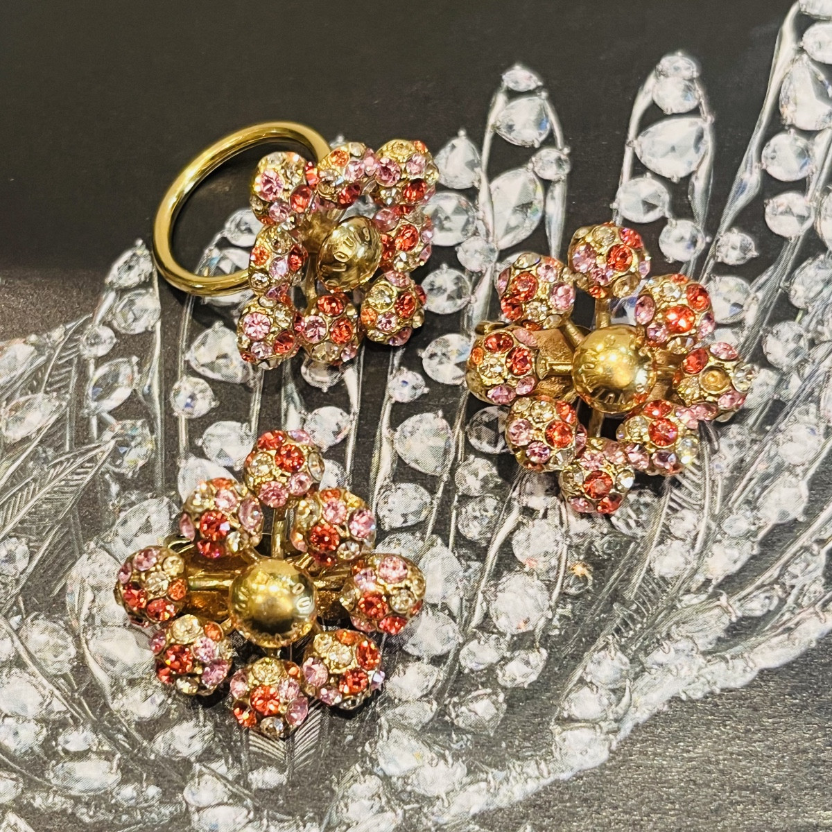 Louis Vuitton, Half-set Ring And Earrings.-photo-4