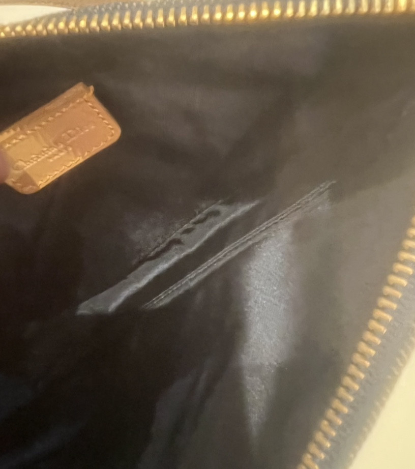 Christian Dior, Mini Denim Saddle.-photo-5