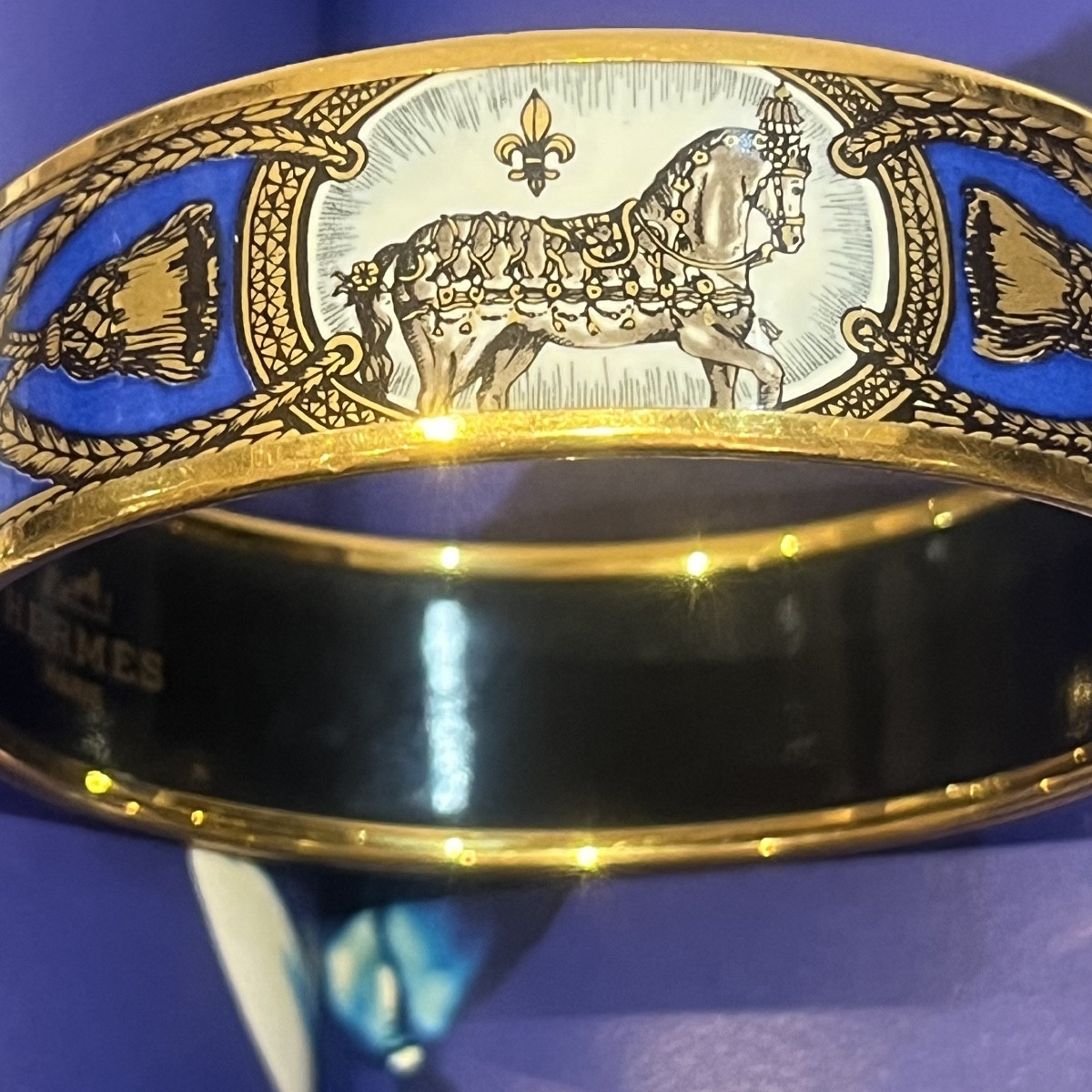 Hermès Paris, bracelet jonc Grand Apparat.-photo-2