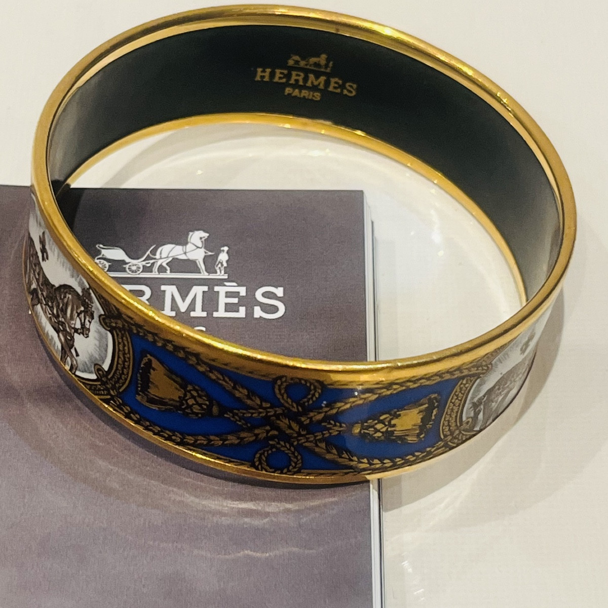 Hermès Paris, bracelet jonc Grand Apparat.-photo-3
