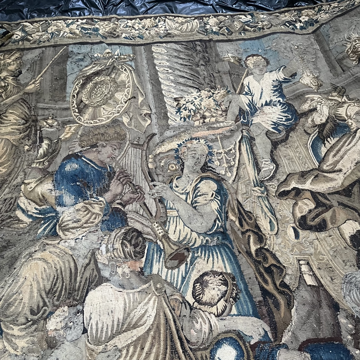 Aubusson, le Triomphe d’Alexandre XVIIe siècle. -photo-3