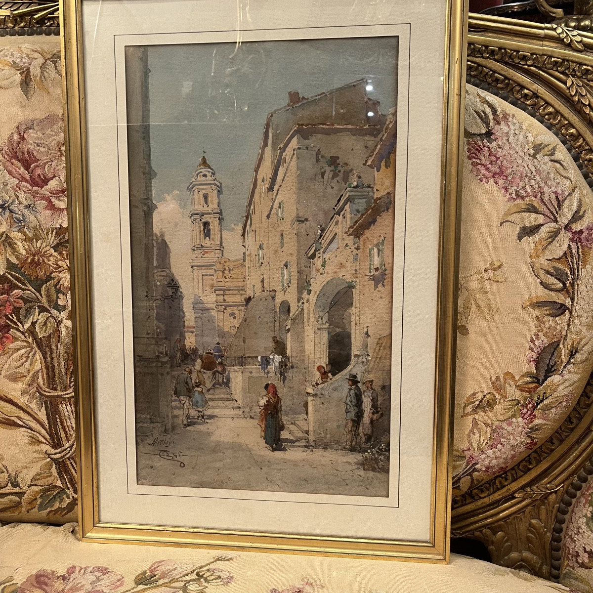 Emmanuel Costa, Menton, XIX ème.-photo-2