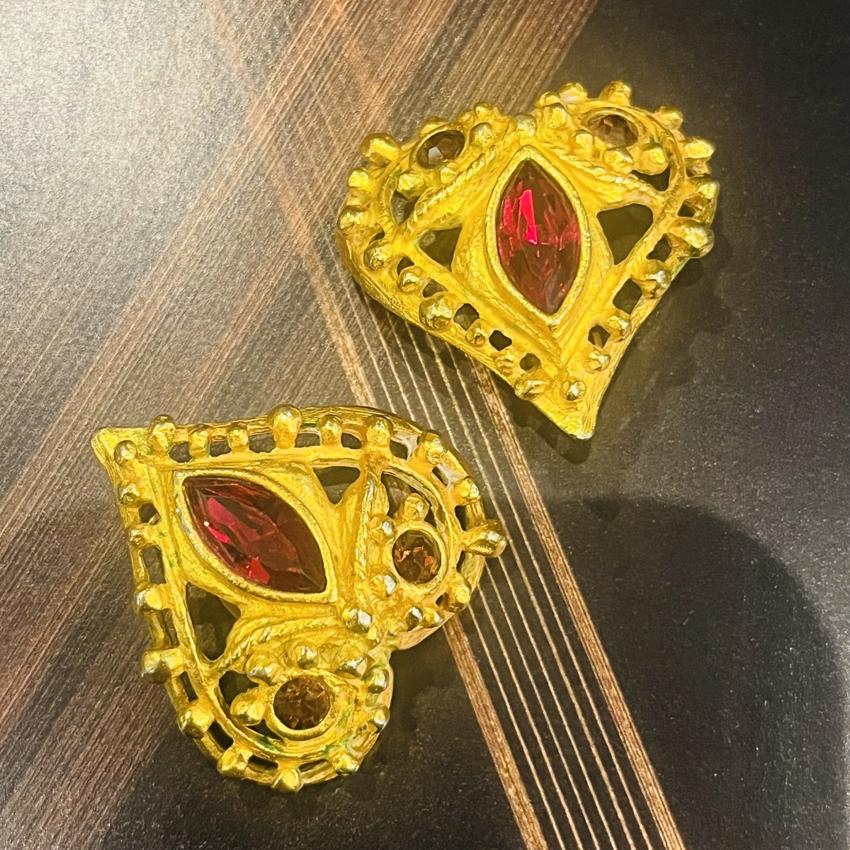 Christian Lacroix, Pair Of Ear Clips -photo-3