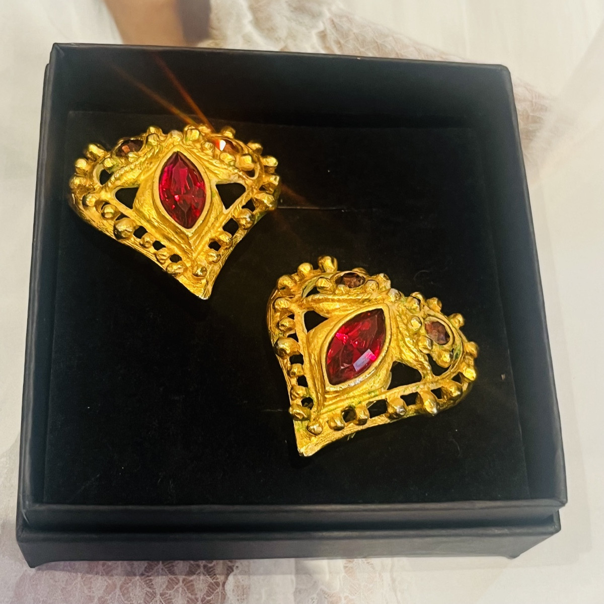 Christian Lacroix, Pair Of Ear Clips 