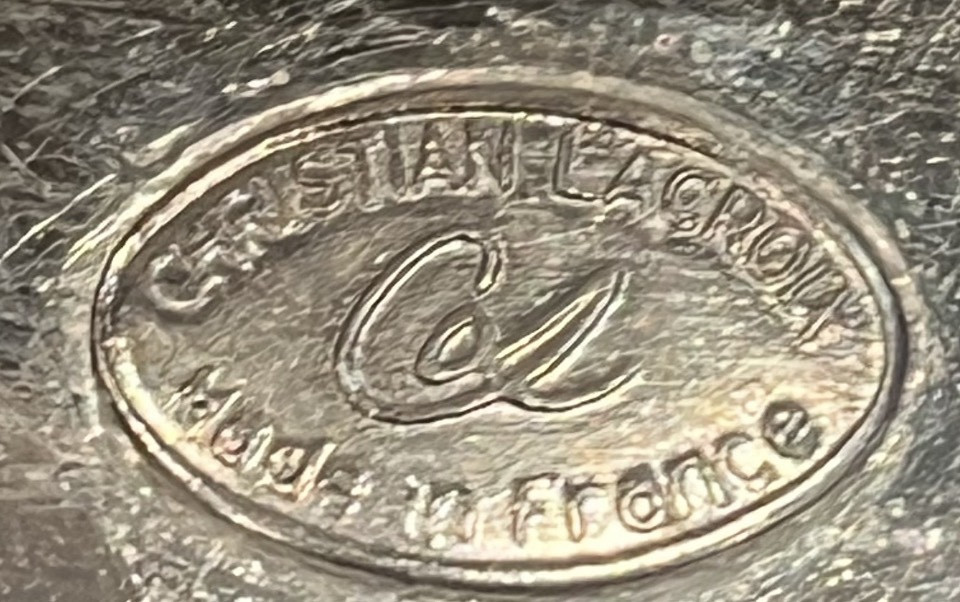 Christian Lacroix, broche baroque cœur -photo-4