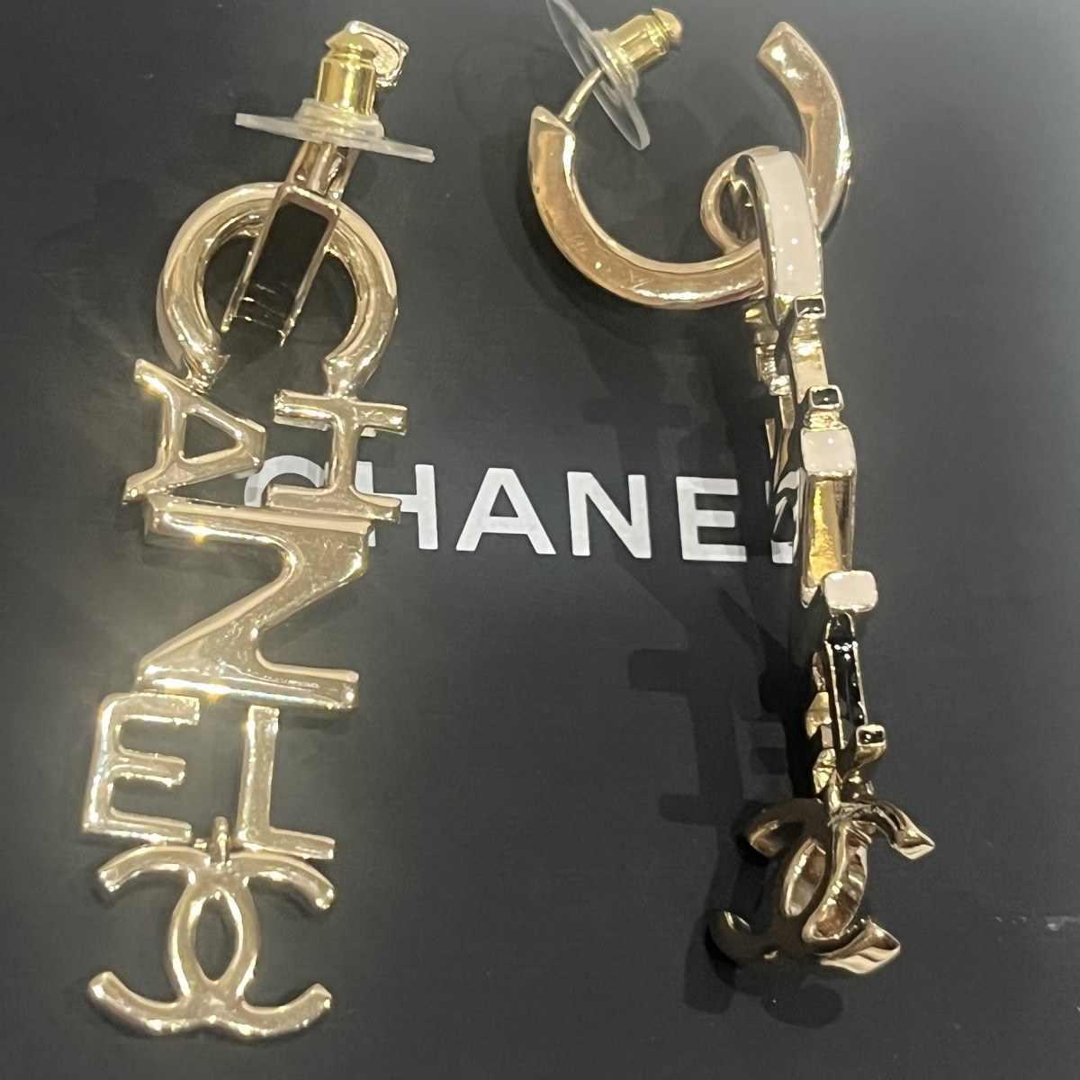 Chanel, Pair Of Earrings For Pierced Ears -photo-2