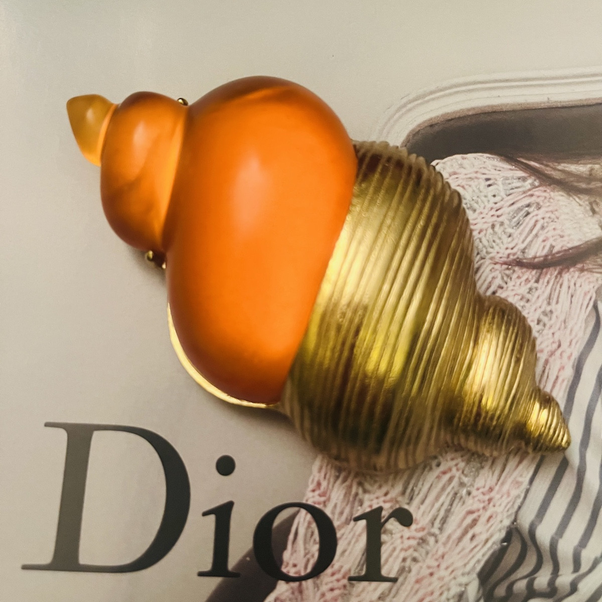Dior, Robert Goossens,  broche Coquillage-photo-2