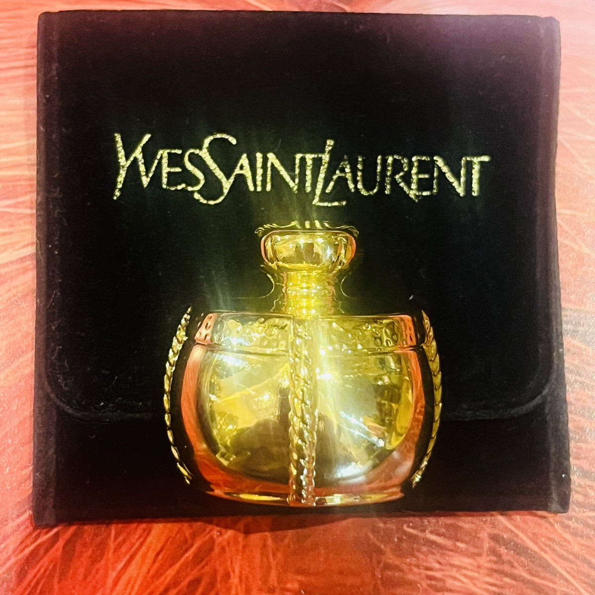 Yves Saint Laurent, "champagne" Brooch