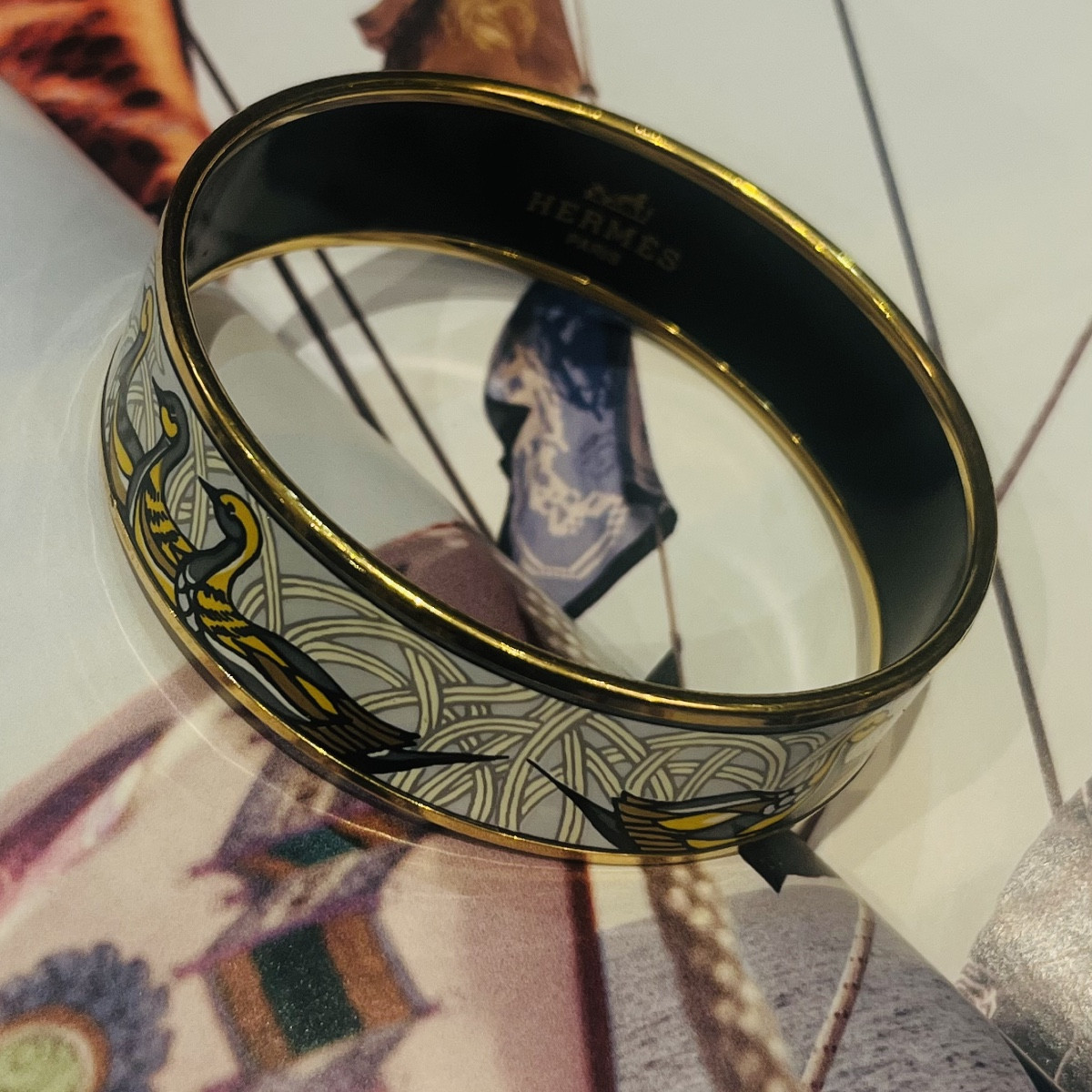 Hermès, Bangle Bracelet.-photo-1