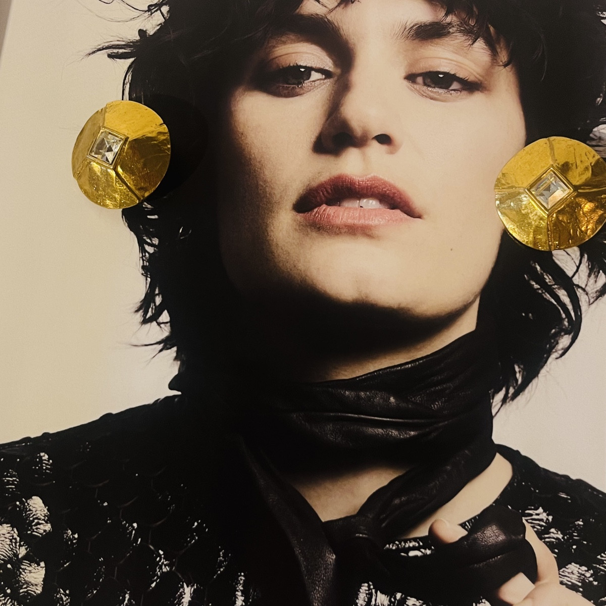 Yves Saint Laurent, paire de boucles d’oreilles -photo-2