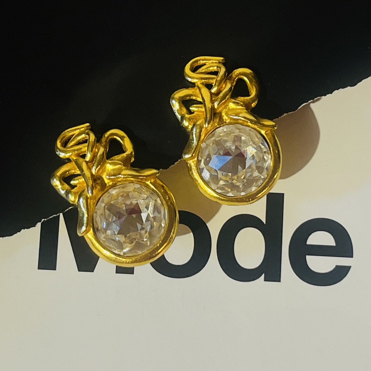 Sonia Rykiel, paire de boucles d’oreilles -photo-2