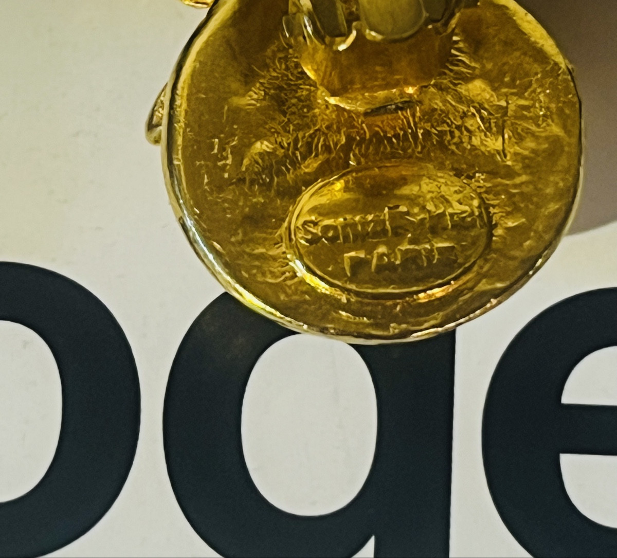 Sonia Rykiel, paire de boucles d’oreilles -photo-3