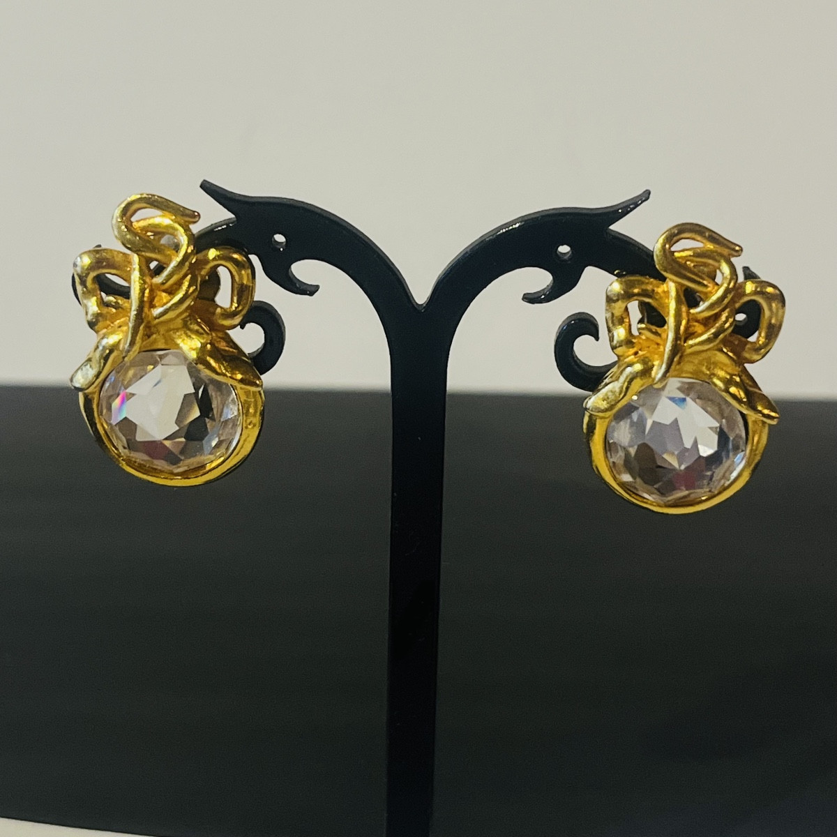 Sonia Rykiel, paire de boucles d’oreilles 