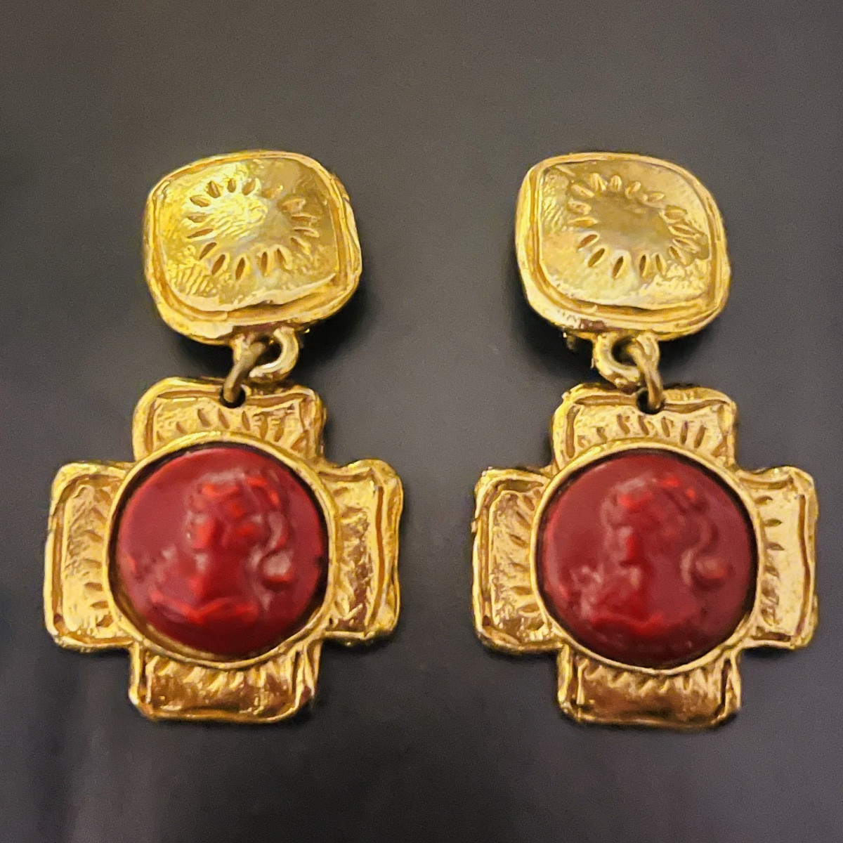 JACKY DE G (Paris) boucles d’oreilles.-photo-2