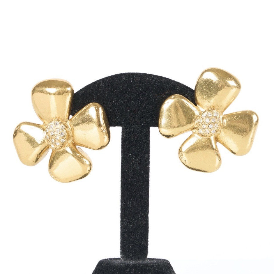 Yves Saint Laurent, Flower Earrings