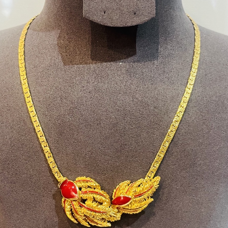 Balenciaga Paris, collier 1970.-photo-2