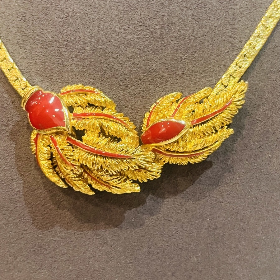 Balenciaga Paris, collier 1970.-photo-3