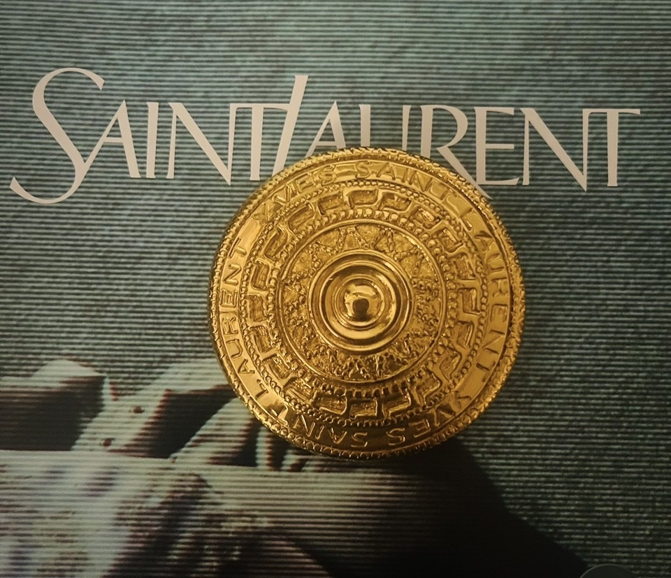 Yves SAINT LAURENT, broche Aztèque 1980-photo-4