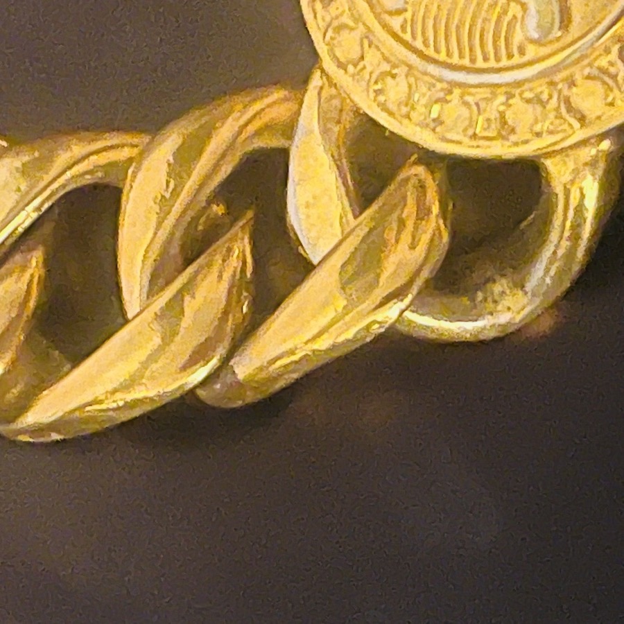 CELINE Paris , collier ras du cou 1991-photo-5