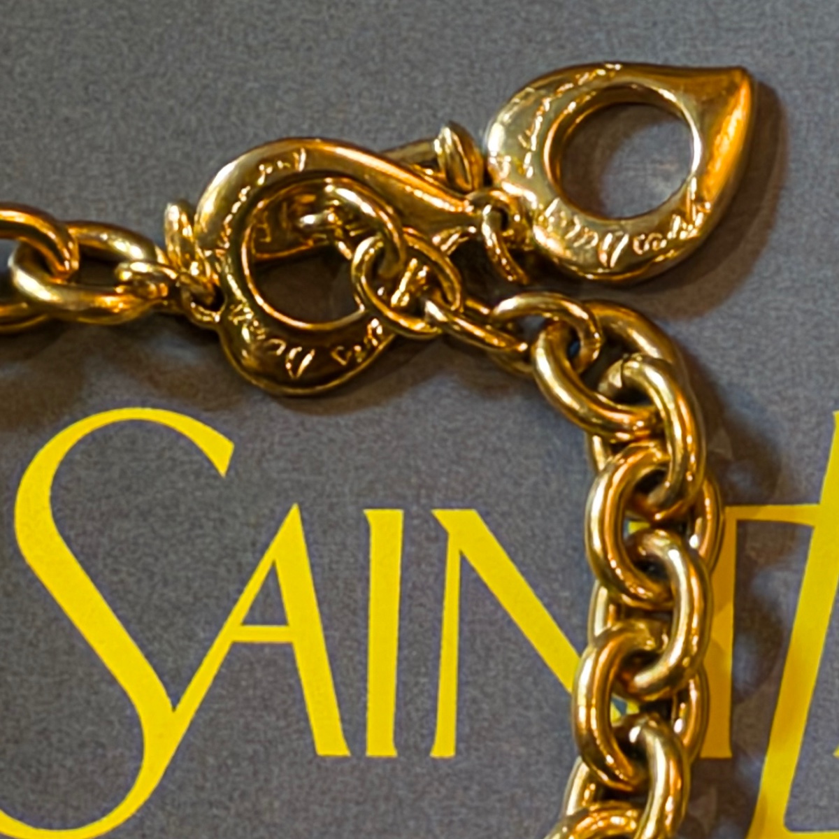 Yves Saint Laurent, Ysl. Heart-shaped Bracelet, Circa 1980–1990.-photo-2