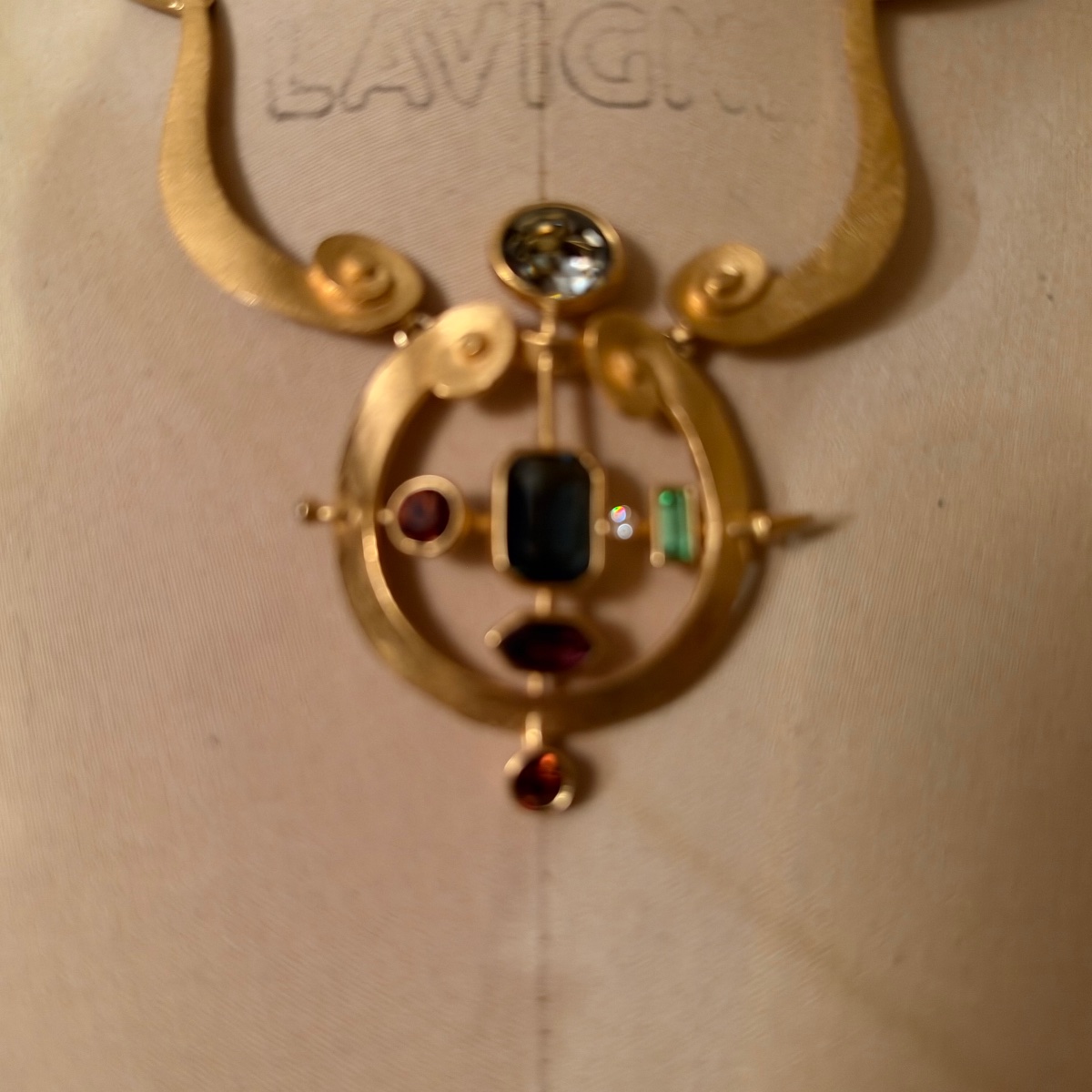 Balenciaga, collier Torque circa 1980-photo-2