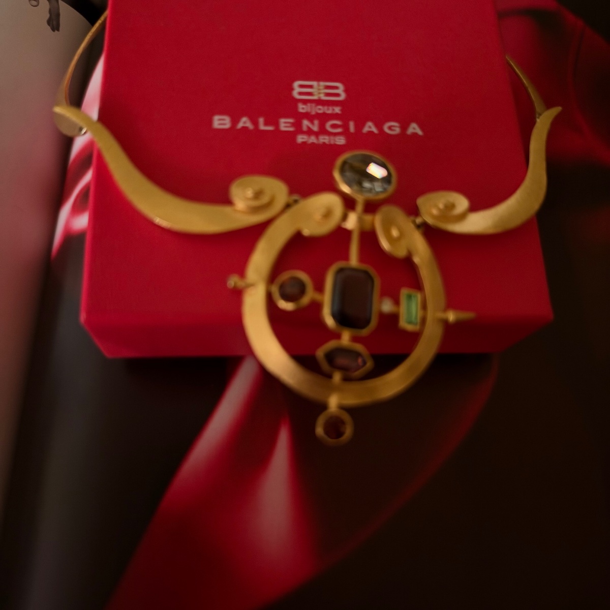 Balenciaga, collier Torque circa 1980-photo-1