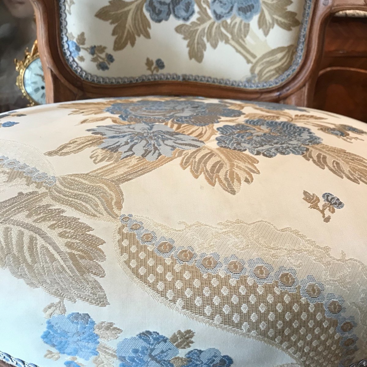 Paire De Fauteuils Cabriolets Louis XV-photo-4