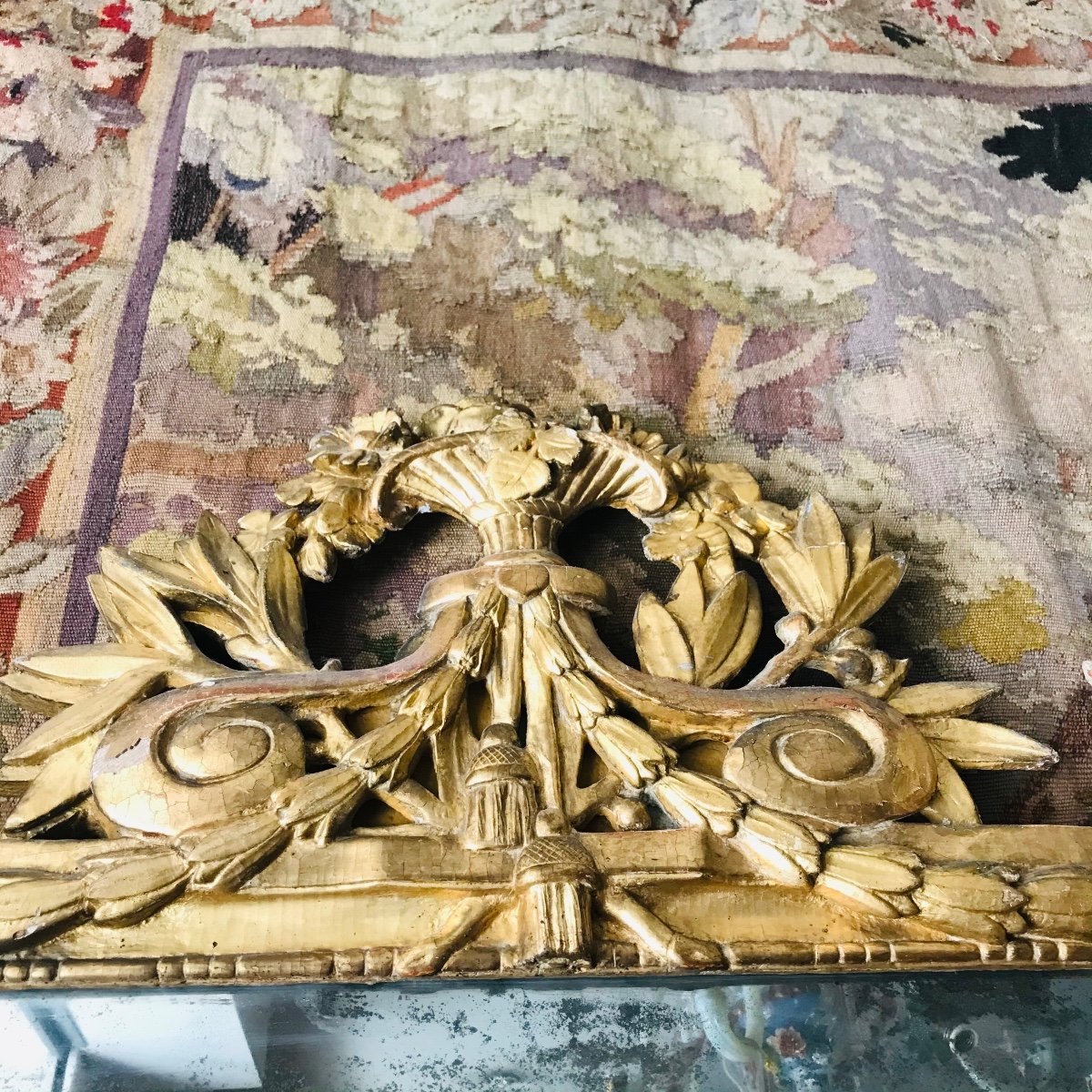 Miroir D’époque Louis XI -photo-2