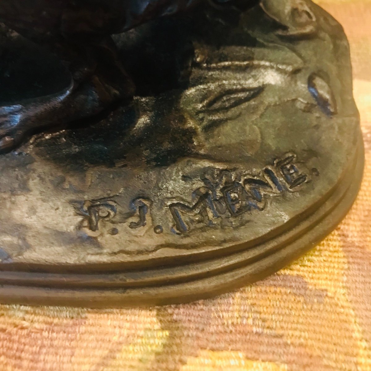 Bronze Animalier De Pierre Jules Mène-photo-3