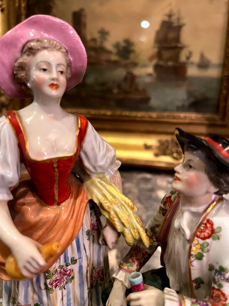 Saxony, Porcelain Group-photo-2