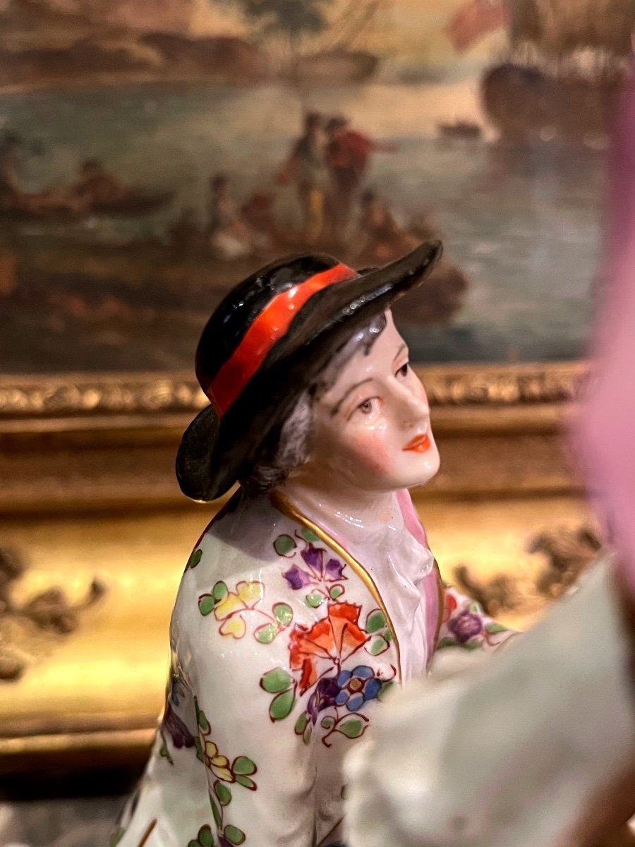 Saxony, Porcelain Group-photo-4