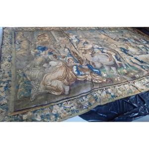 Aubusson, le Triomphe d’Alexandre XVIIe siècle. 