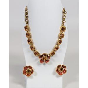 Yves Saint Laurent , parure vers 1990-2000