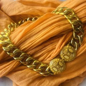 CELINE Paris , collier ras du cou 1991