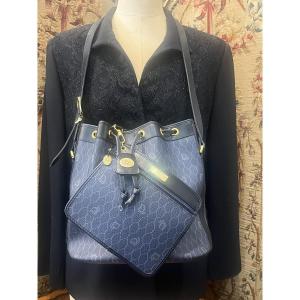 CHRISTIAN DIOR , sac seau circa 1980