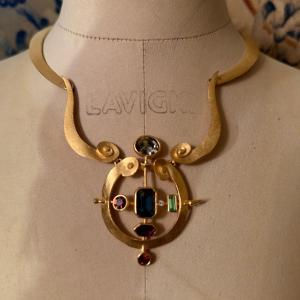 Balenciaga, collier Torque circa 1980