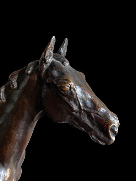 Horse Bronze Proof Signed Fratin-photo-2