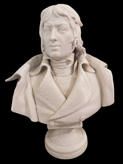 Sèvres Biscuit Bust Of General Hoche-photo-3