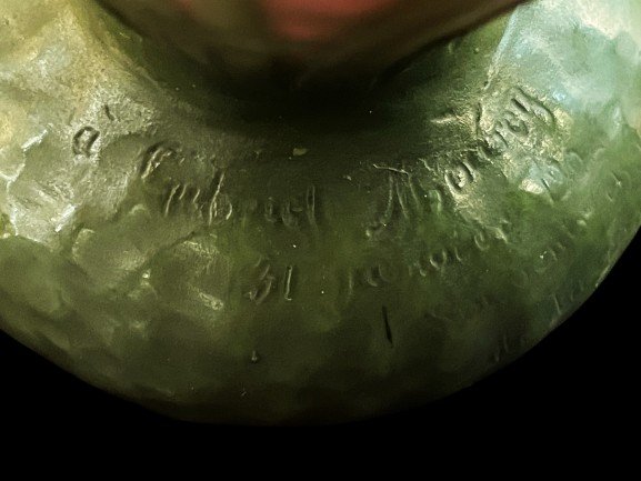 Daum Nancy Vase Early 20th Century-photo-4