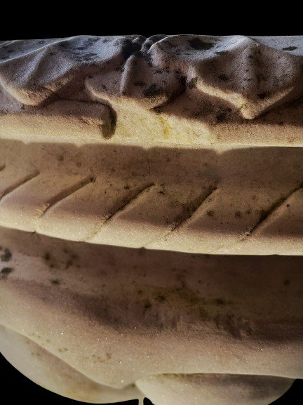 Paire De Vasques En Marbre De Carrare-photo-6