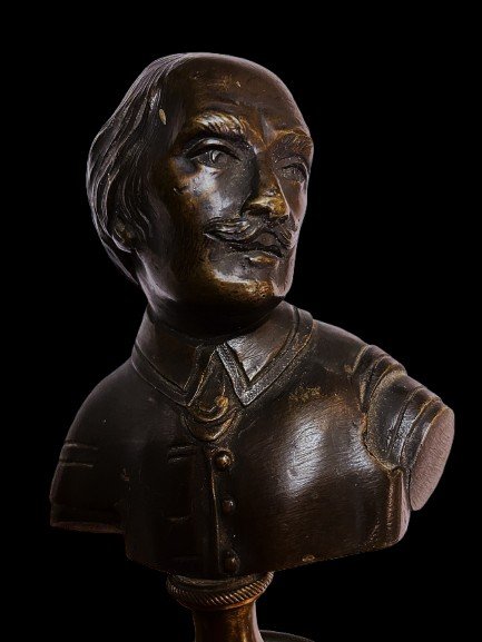 Paire De Bustes En Bronze Louis XVI-photo-2