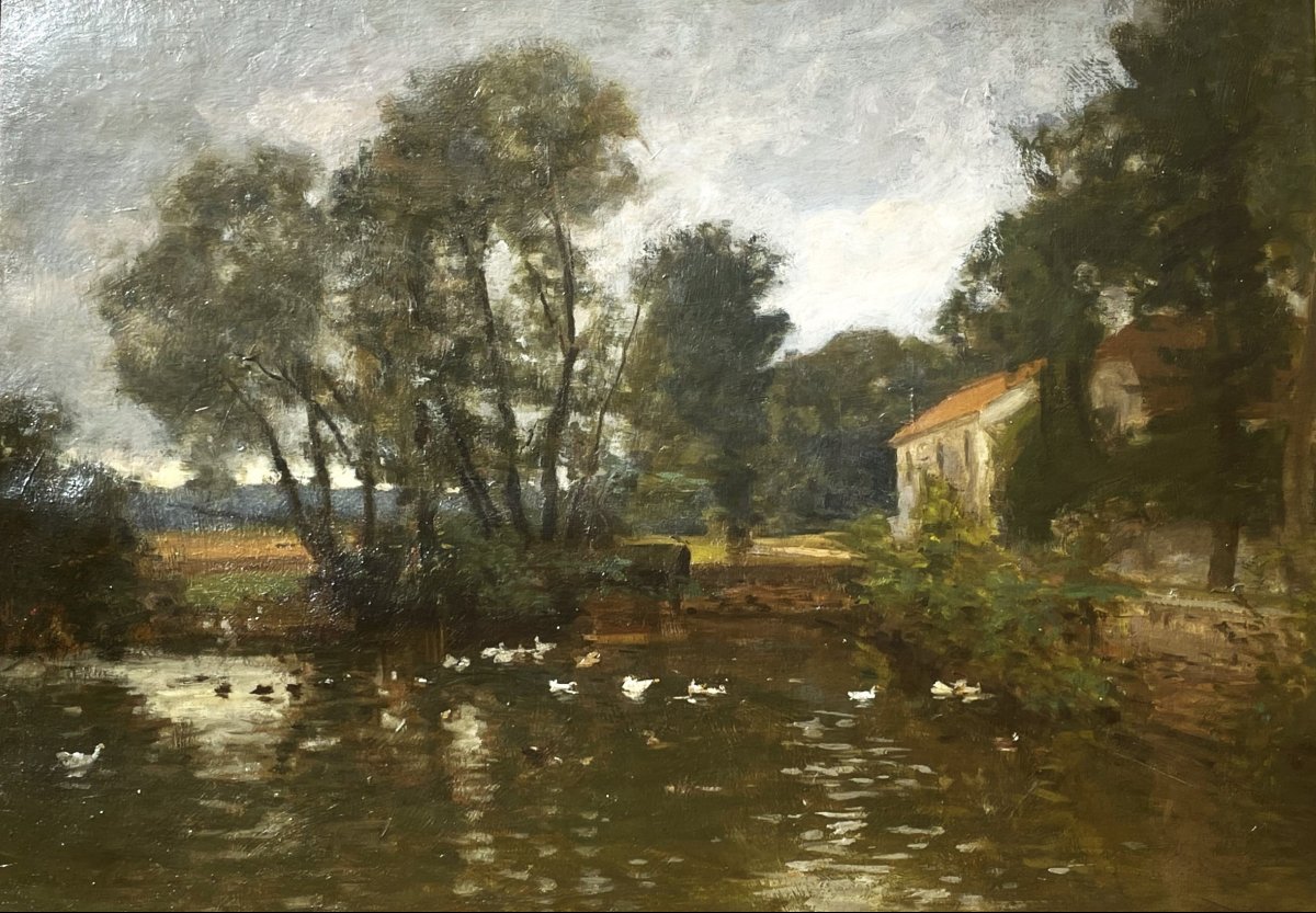 Ecole Française du XIXème Barbizon-photo-2