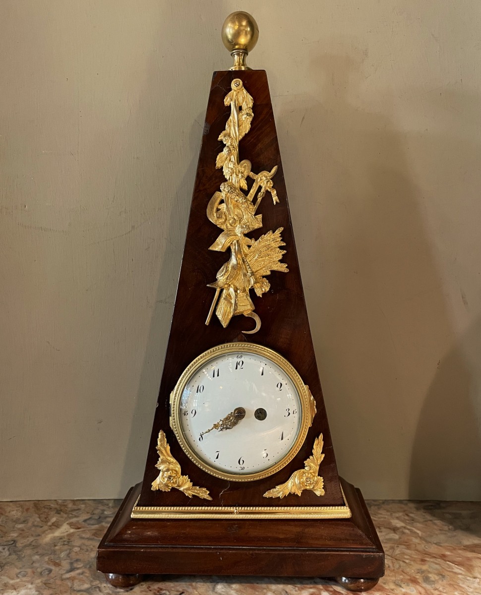 Empire Obelisk Clock