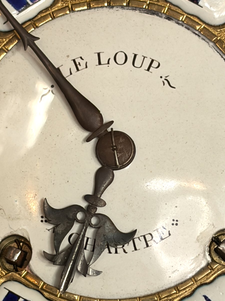 Cartel And Its Green Horn Base Louis XV - XVIIIth Century-photo-2