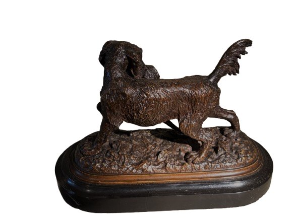 Hunting Dog Bringing Back Its Pheasant Signed -photo-3