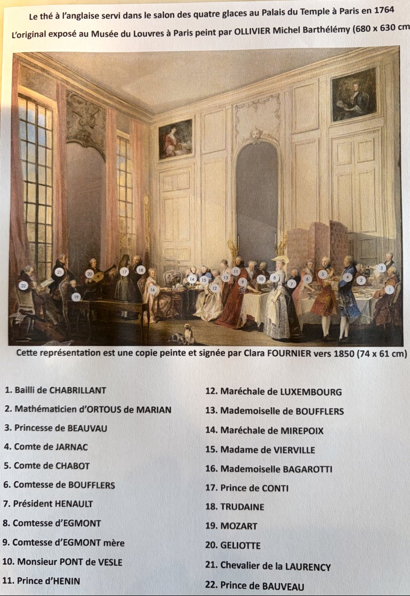  An English-style Tea Party Featuring A Child Portraying Mozart At The Palais Du Temple-photo-3