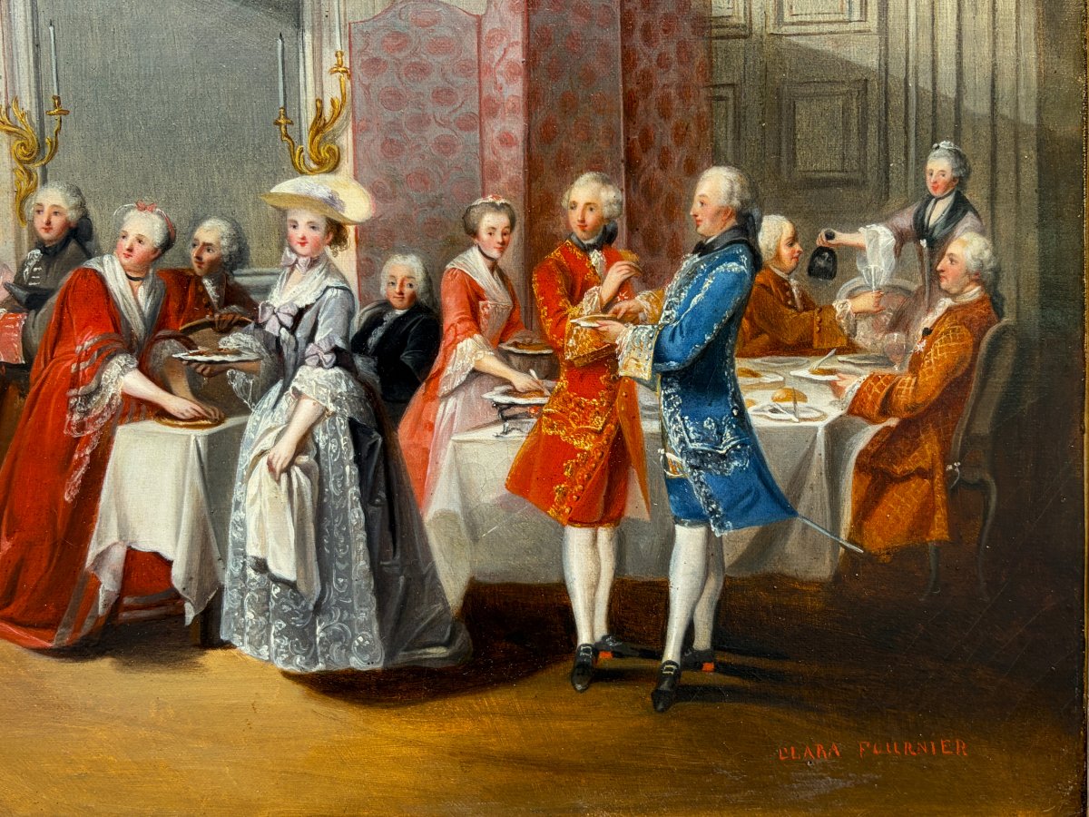  An English-style Tea Party Featuring A Child Portraying Mozart At The Palais Du Temple-photo-1